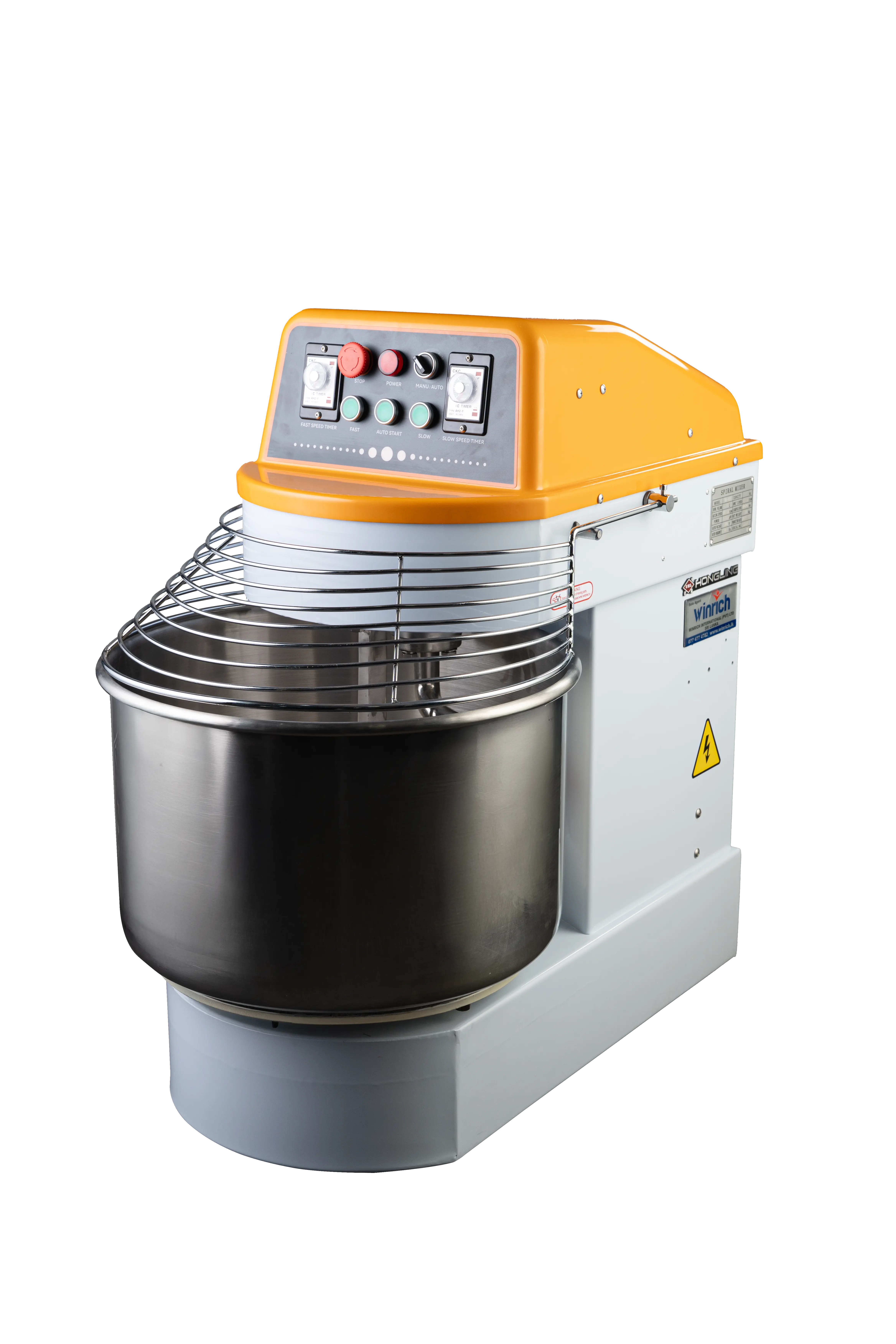 Dough Mixer-20KG - 60L - Three Phase - Thumbnail 2