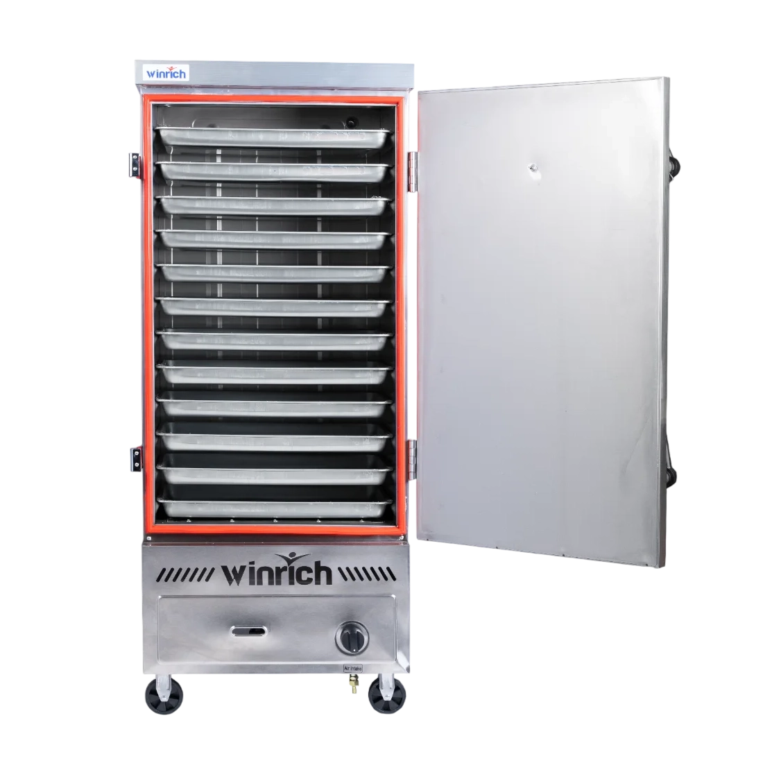 Gas Rice Steamer SS 304 - 12 tray