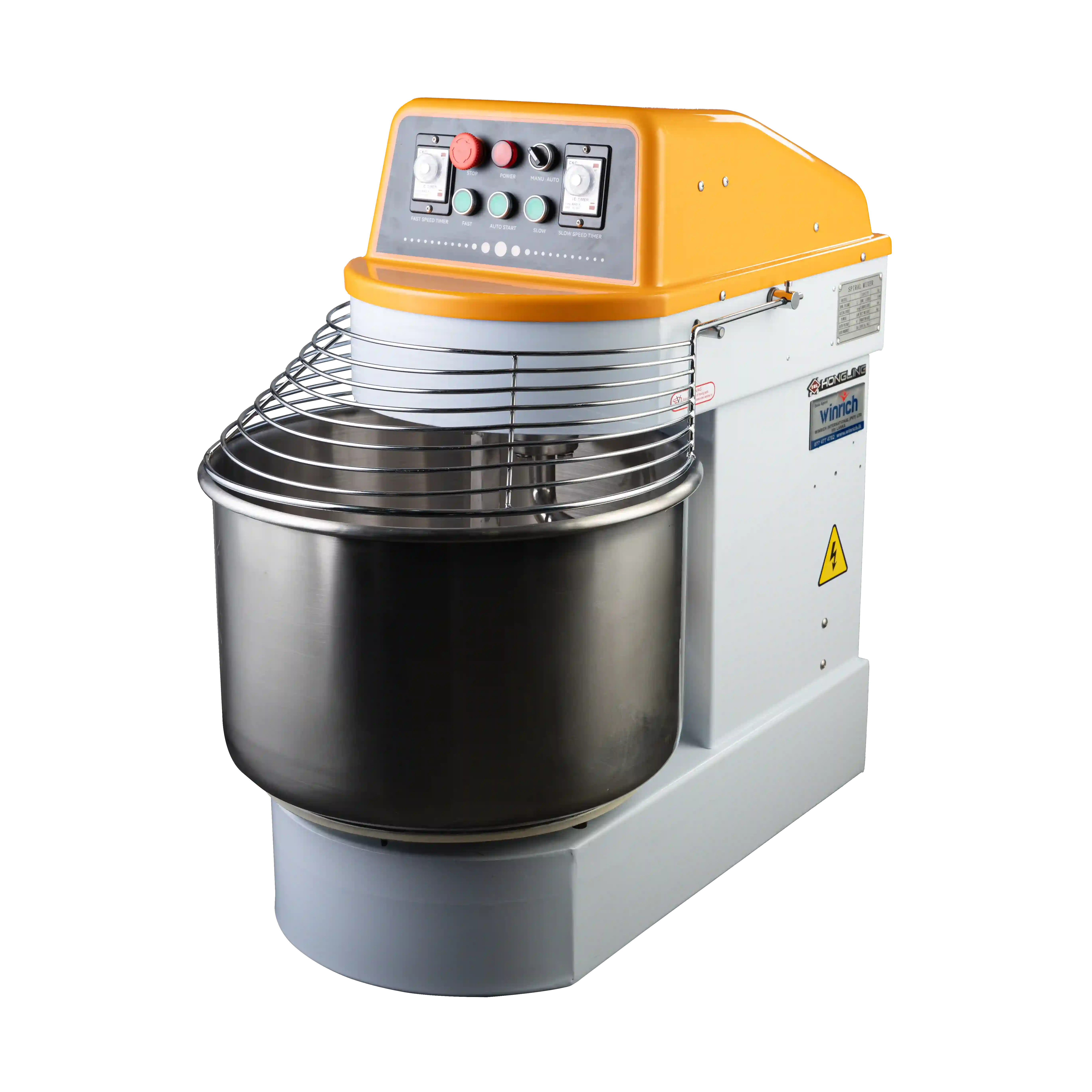Dough Mixer-20KG - 60L - Three Phase